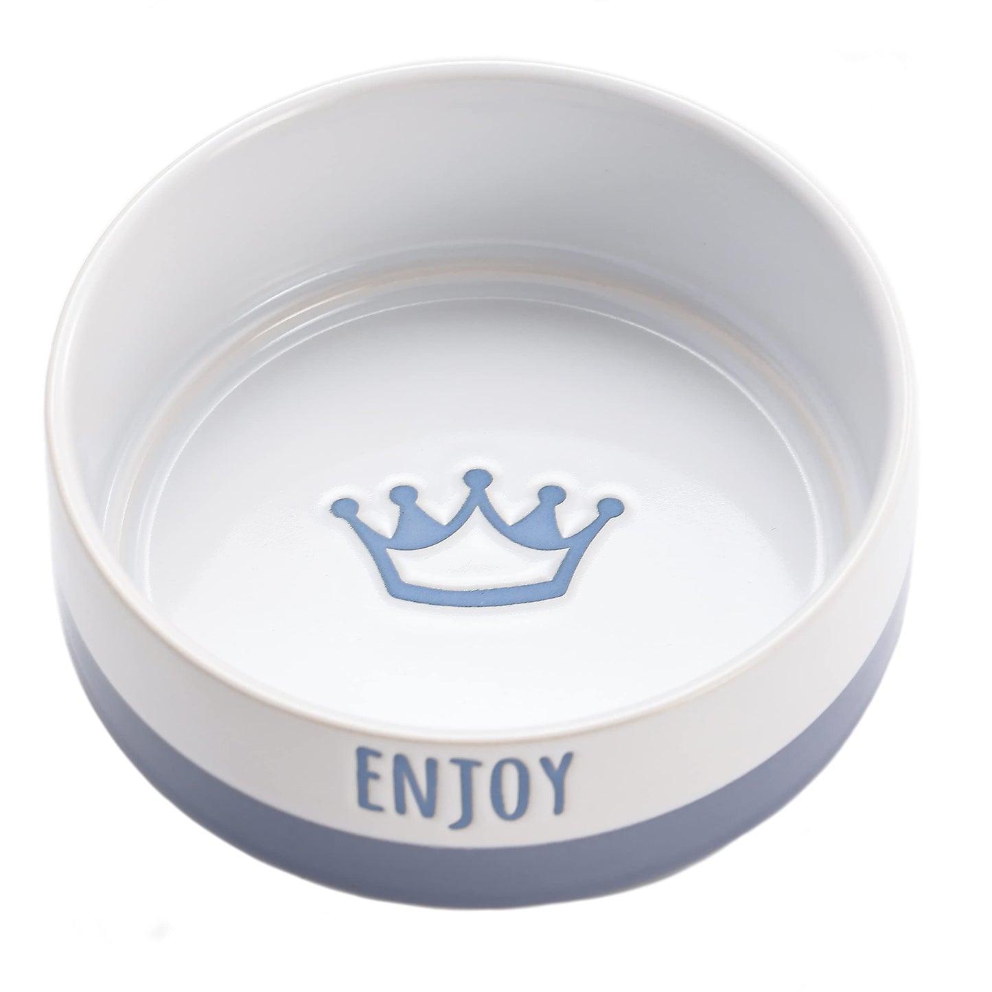 Bico Minimalistic Ceramic Pet Bowl, for Dog, Puppy, Cat, Kitten, Durable and Dishwasher Safe Stoneware