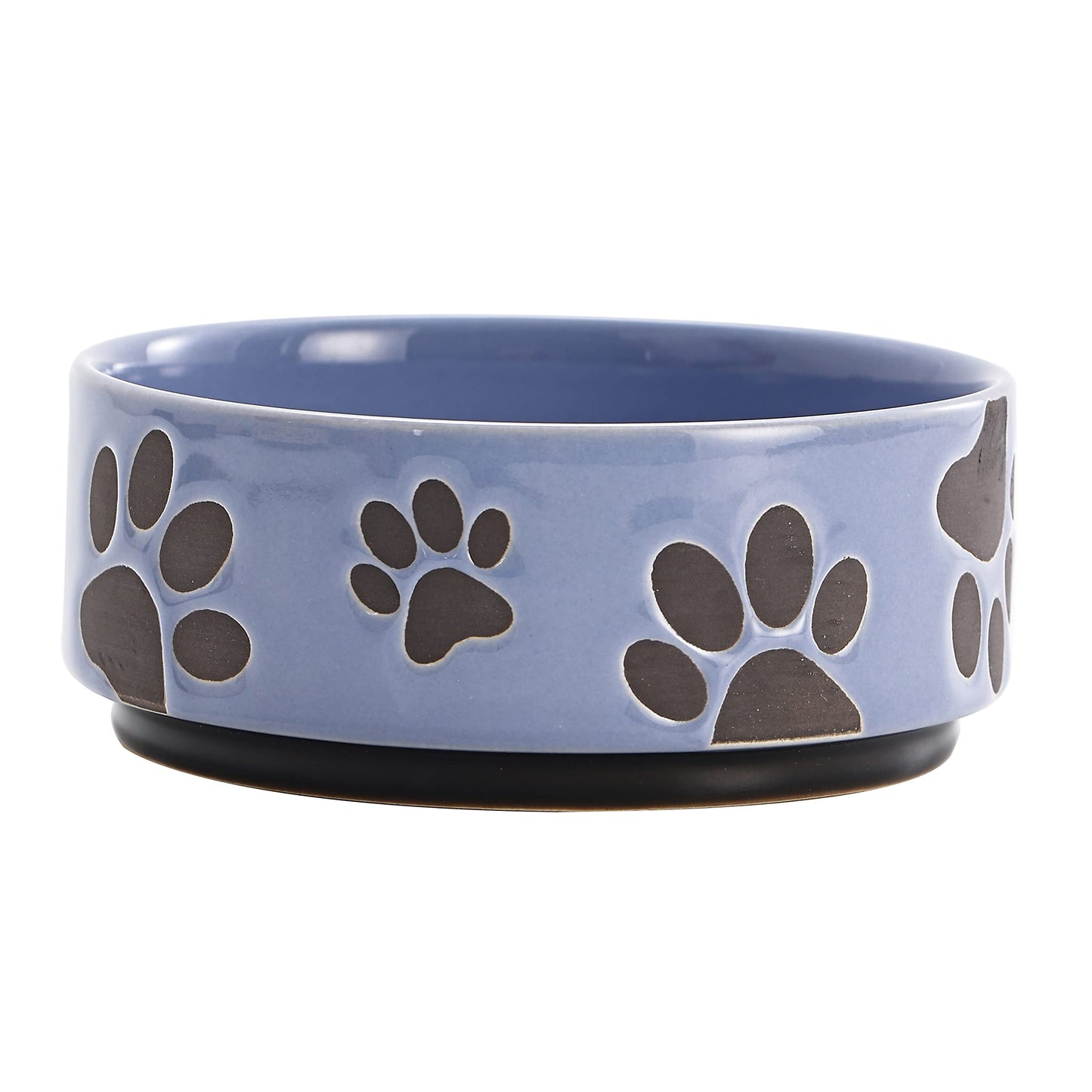 Bico Ceramic Pet Bowl, for Medium Size Dog, Puppy, Cat, Kitten, Durable and Dishwasher Safe Stoneware