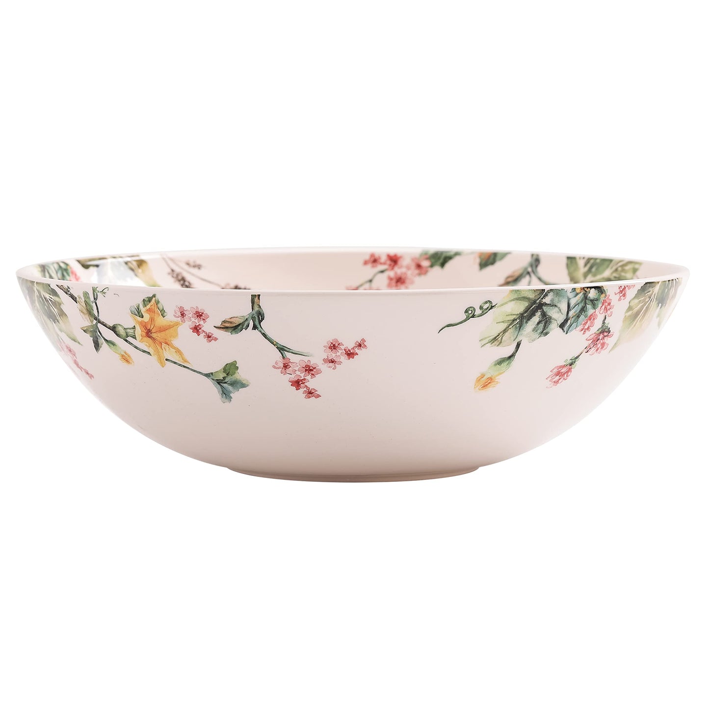 Bico Pumpkin Feast Ceramic 13 inch Serving Bowl, Microwave & Dishwasher Safe