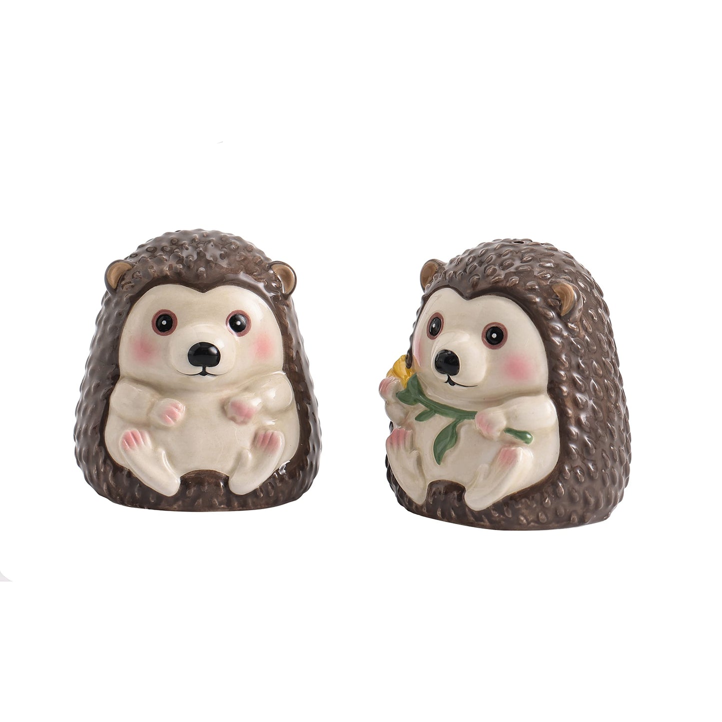 Bico Hedgehog Salt & Pepper Shaker Set, Dishwasher Safe