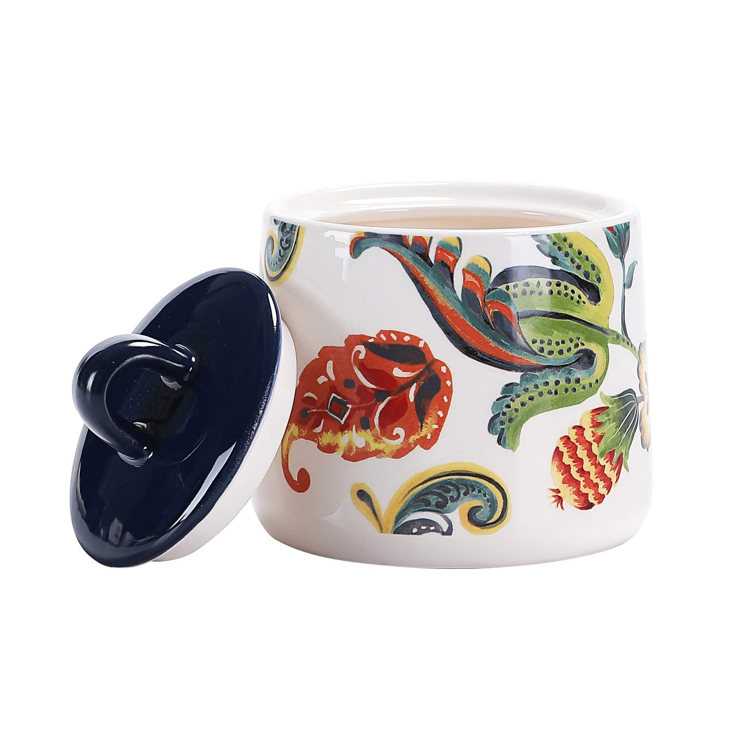 Bico Protea Cynaroides Ceramic Sugar and Cream Set, Dishwasher Safe