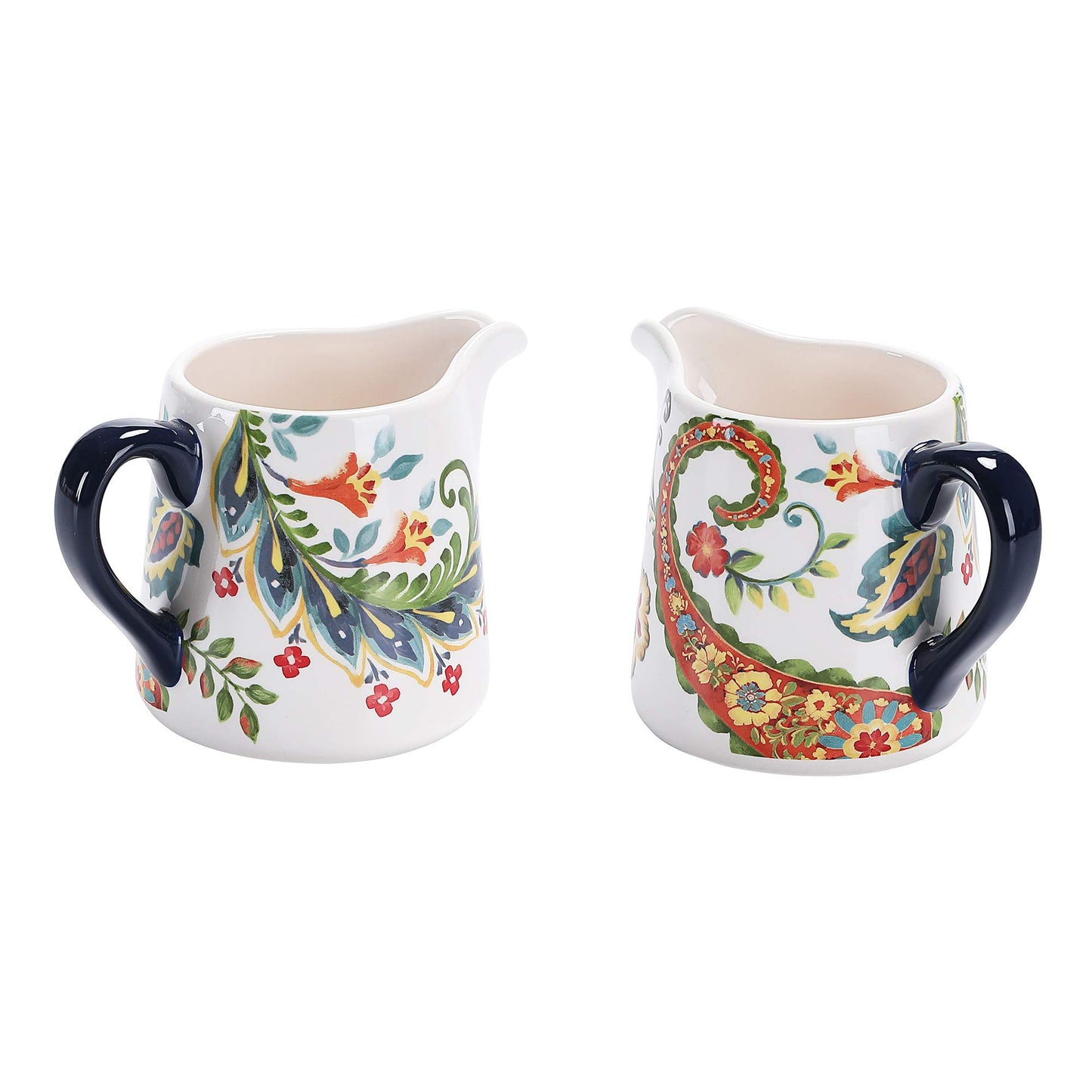 Bico Protea Cynaroides Ceramic Sugar and Cream Set, Dishwasher Safe