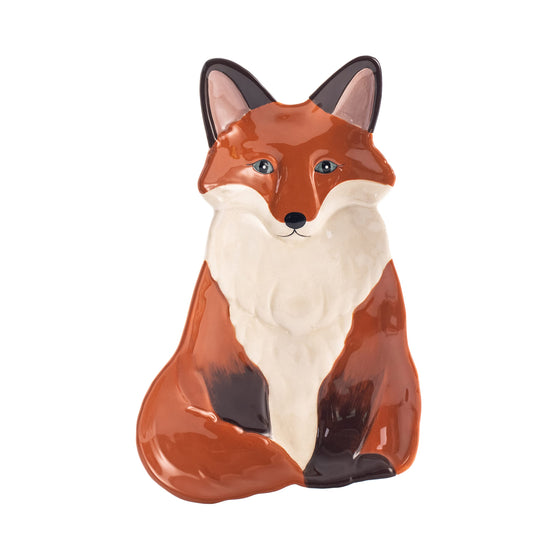 Bico Fox Ceramic Spoon Rest, Microwave and Dishwasher Safe