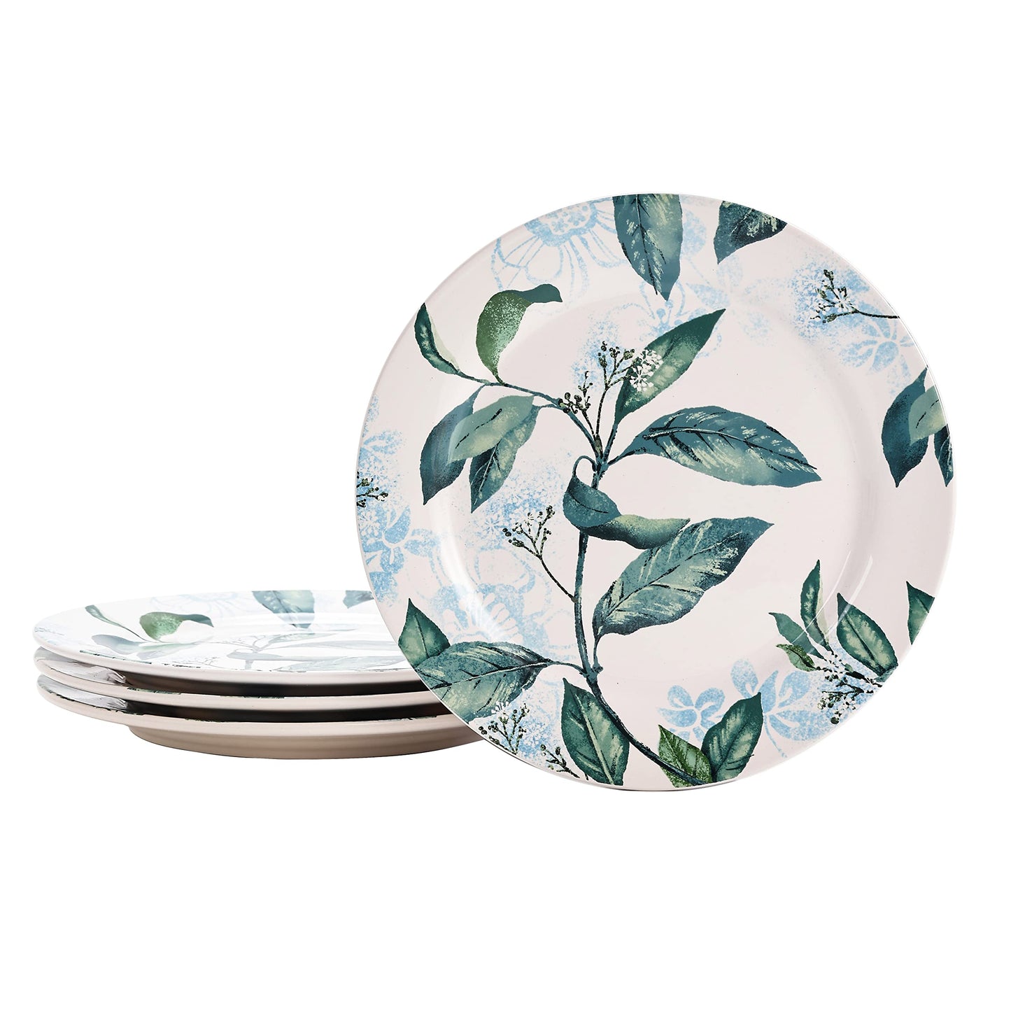 Bico Bird Dinner Plates Set, Set of 4, Ceramic, 11 inch